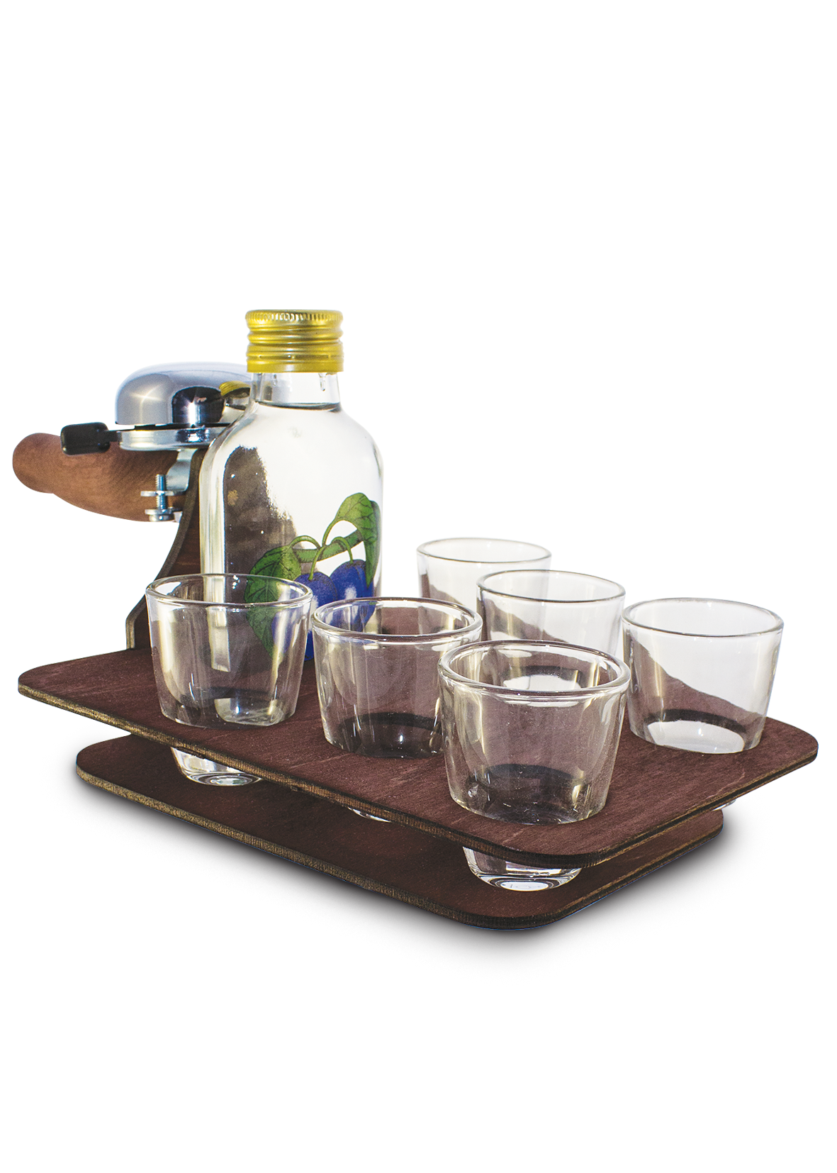Zednická lžíce slivovice 45% 0,1l - promo