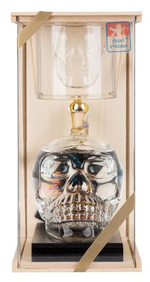 Sada LEBKA 0,35l + sklenka vodka 40%