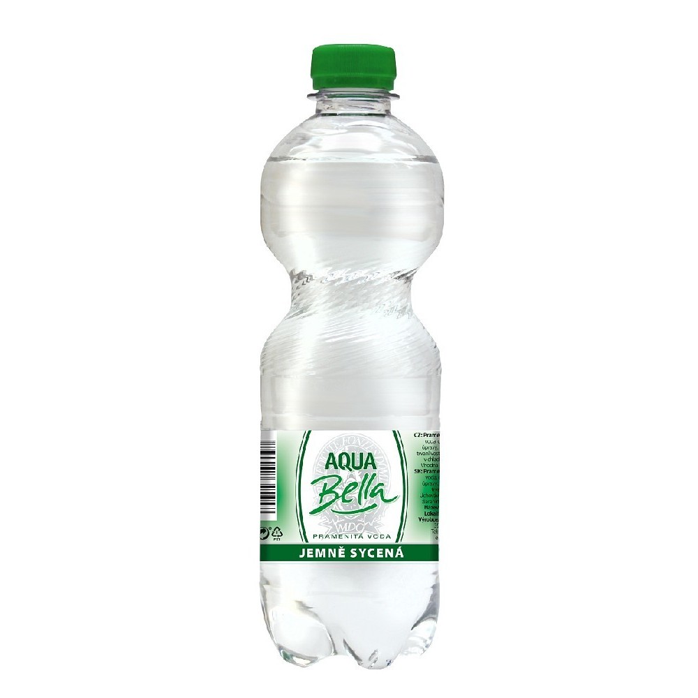 Aqua bella jemně perlivá 0,5l