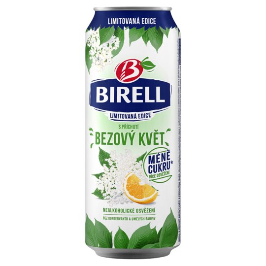 Birell s bezovým květem 0,5l plech - promo