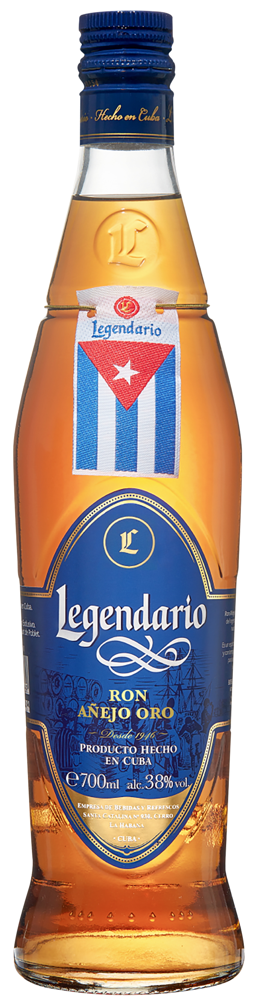 Legendario Ron Aňejo Oro 38% 0,7l
