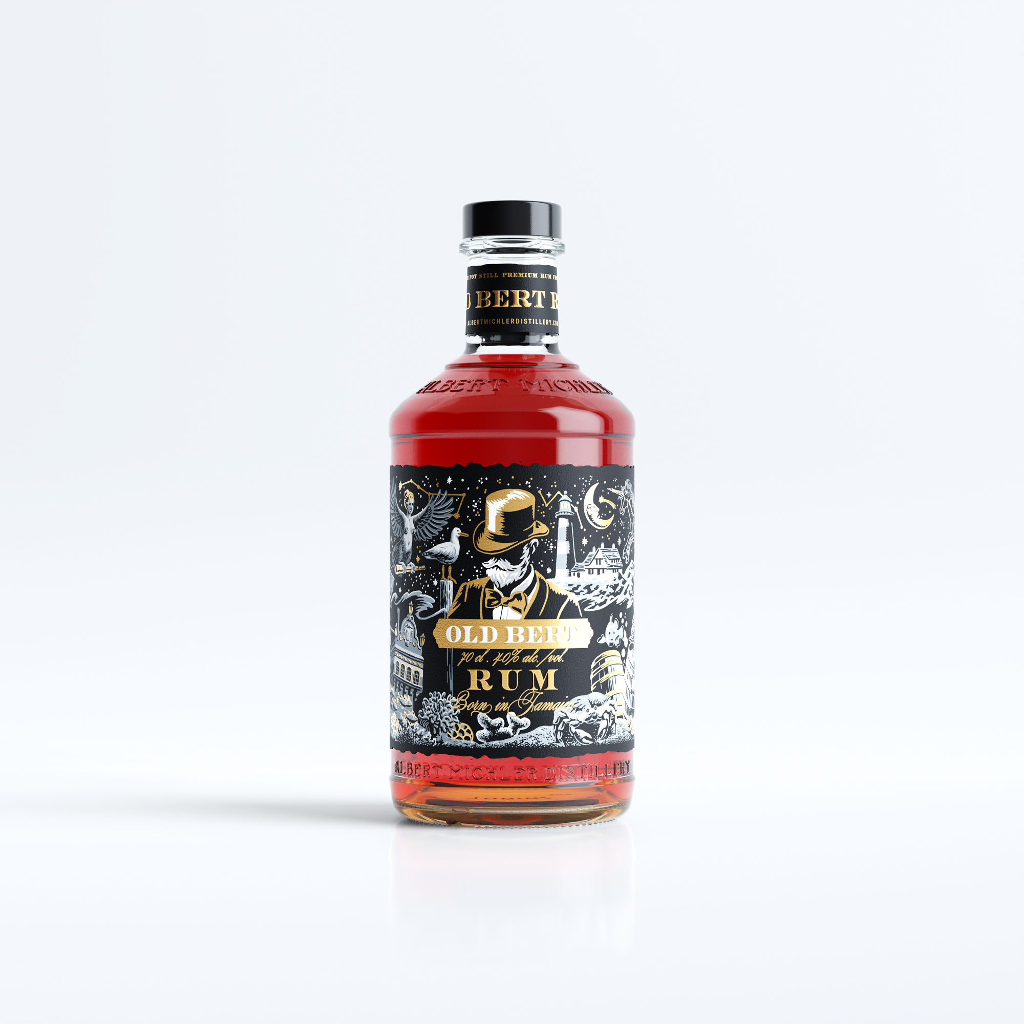 Old Bert Rum 40% 0,7l