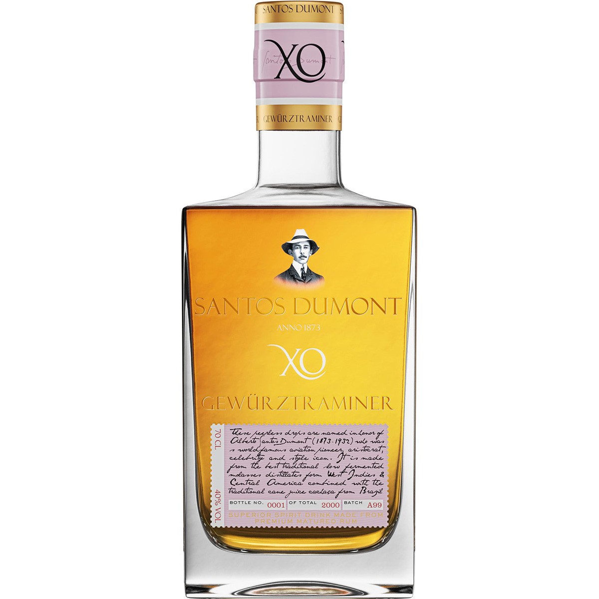 Santos Dumont XO Gw Traminer 40% 0,7l